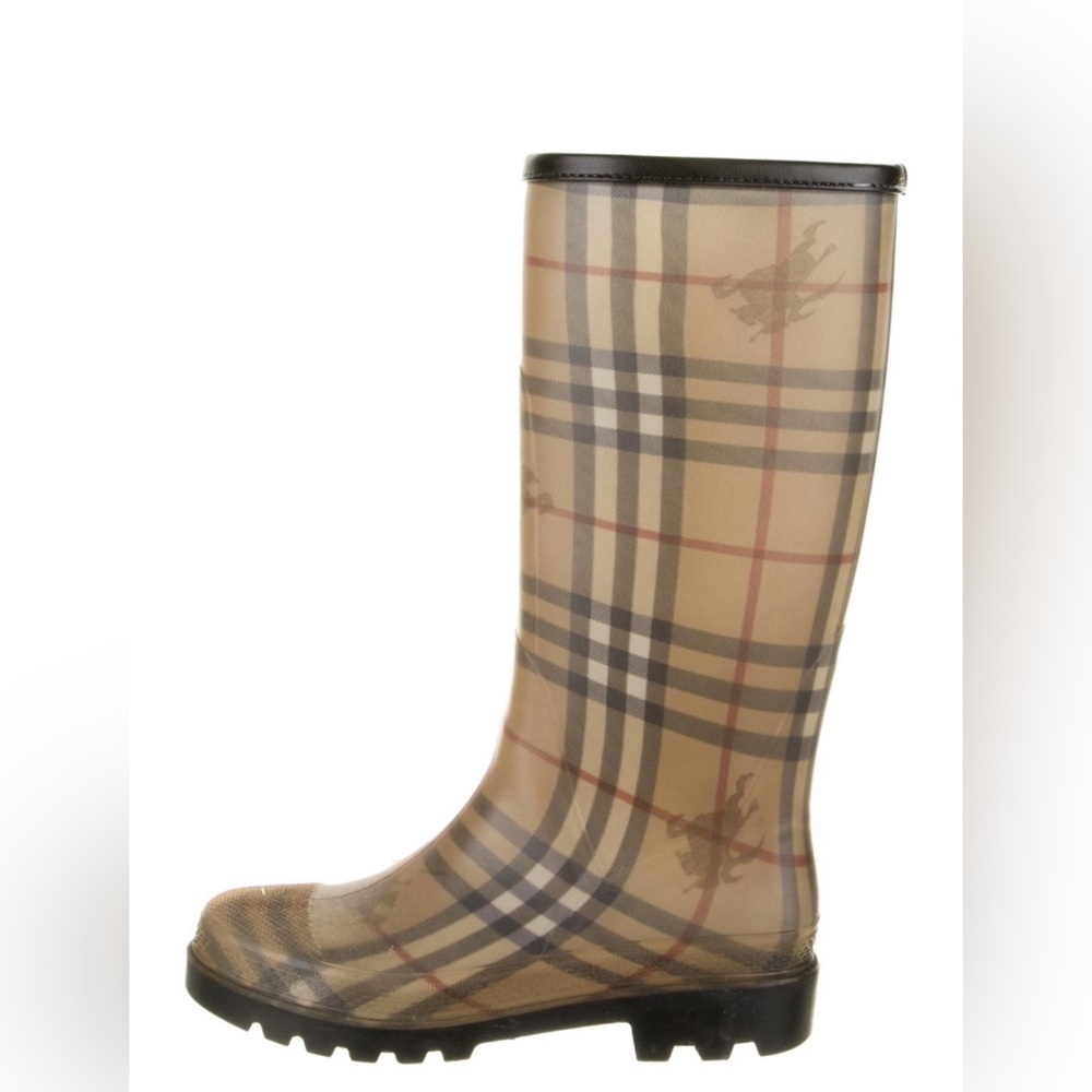BURBERRY rain boots size 8 (38)